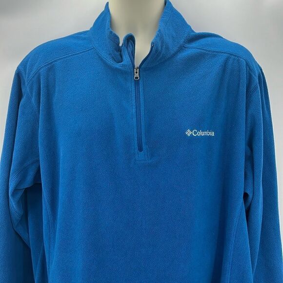 Columbia men’s long sleeve fleece 1/4 zip shirt - Picture 1 of 4